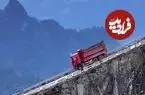 ببینید؛ جاده کوهستانی نفس‌گیر در چین توجه‌ها را به خود جلب کرد