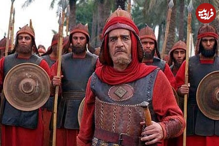 عکس؛ سفر به تاریخ؛ چهرۀ «بن حریث» (سریال مختارنامه) در 34 سالگی در یک فیلم؛ سال 1358