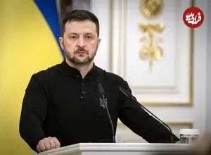 ببینید| ولادیمیر زلنسکی از پناهگاه سری خود رونمایی کرد
