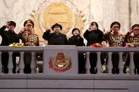 (ویدئو) ذوق‌زدگی کیم جونگ اون از دیدن رژه نظامی ارتش کره شمالی