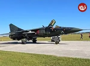 تصاویر؛ فروش جنگنده میگ 23 ساخت شوروی با قیمت ۱۰۰ هزار دلار!