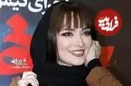 عکس| سفر زمان؛ چهرۀ «بهنوش طباطبایی» 22 سال قبل در پشت‌صحنه «عشق گمشده»