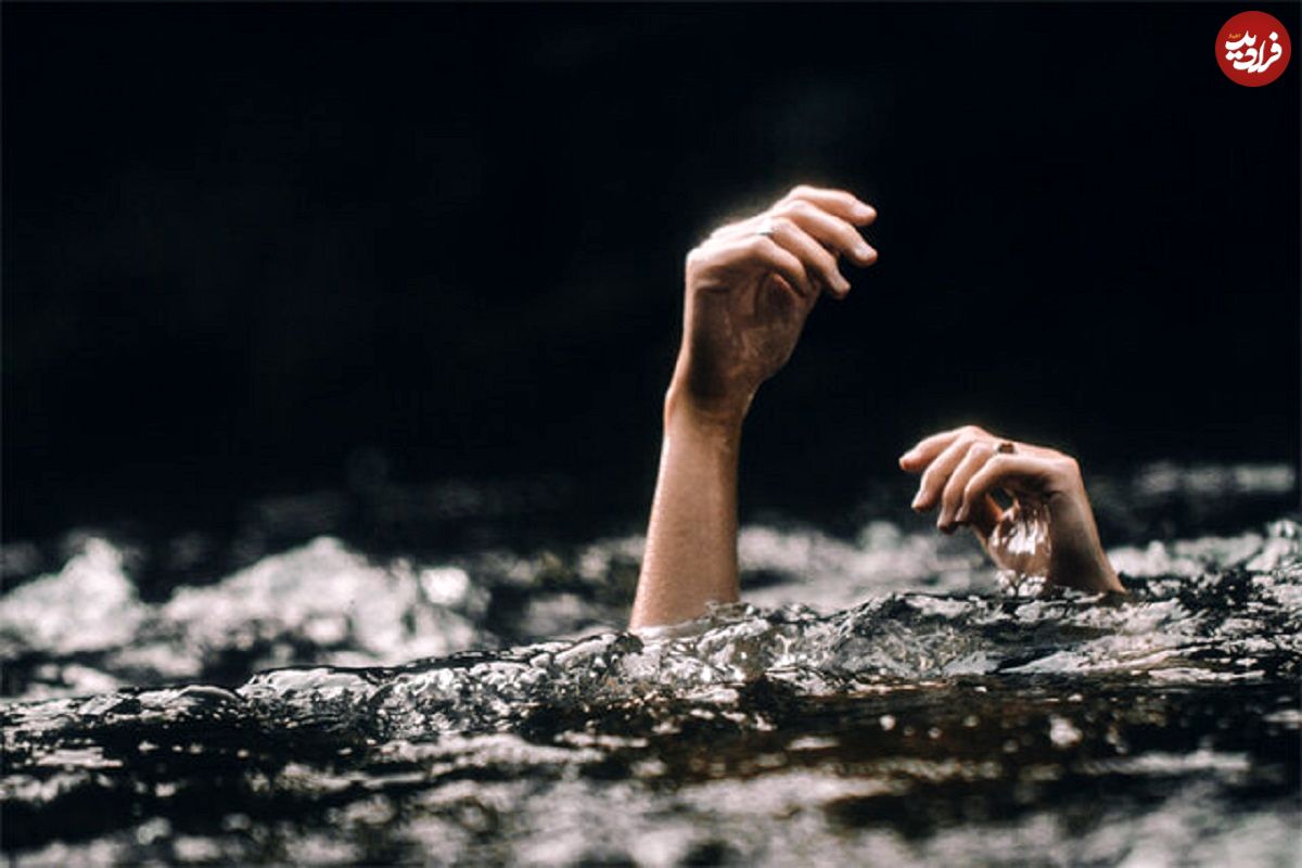 جان باختن یک زن جوان در دریاچه سد کارون ۳