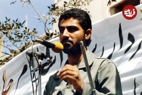 عکس؛ سفر در زمان؛ «سردار سلیمانی و رهبر انقلاب» در یک نمایشگاه نظامی؛ دهه 80
