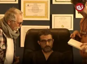 عکس| سفر در زمان؛ «دکتر پدرام پارسا» در پشت صحنه سریال کلینیک رویا