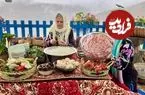 ببینید| غذای روستایی در ایران؛ پخت کوفته سنتی و نان در تنور 