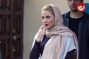 عکس| سفر زمان؛ «طناز طباطبایی» 29 ساله در پشت‌صحنه «هیس دخترها فریاد نمی‌زنند»