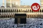 عکس| قاب تاریخ؛ نمایی دیده نشده از «کعبه» در سال 1297 هجری شمسی