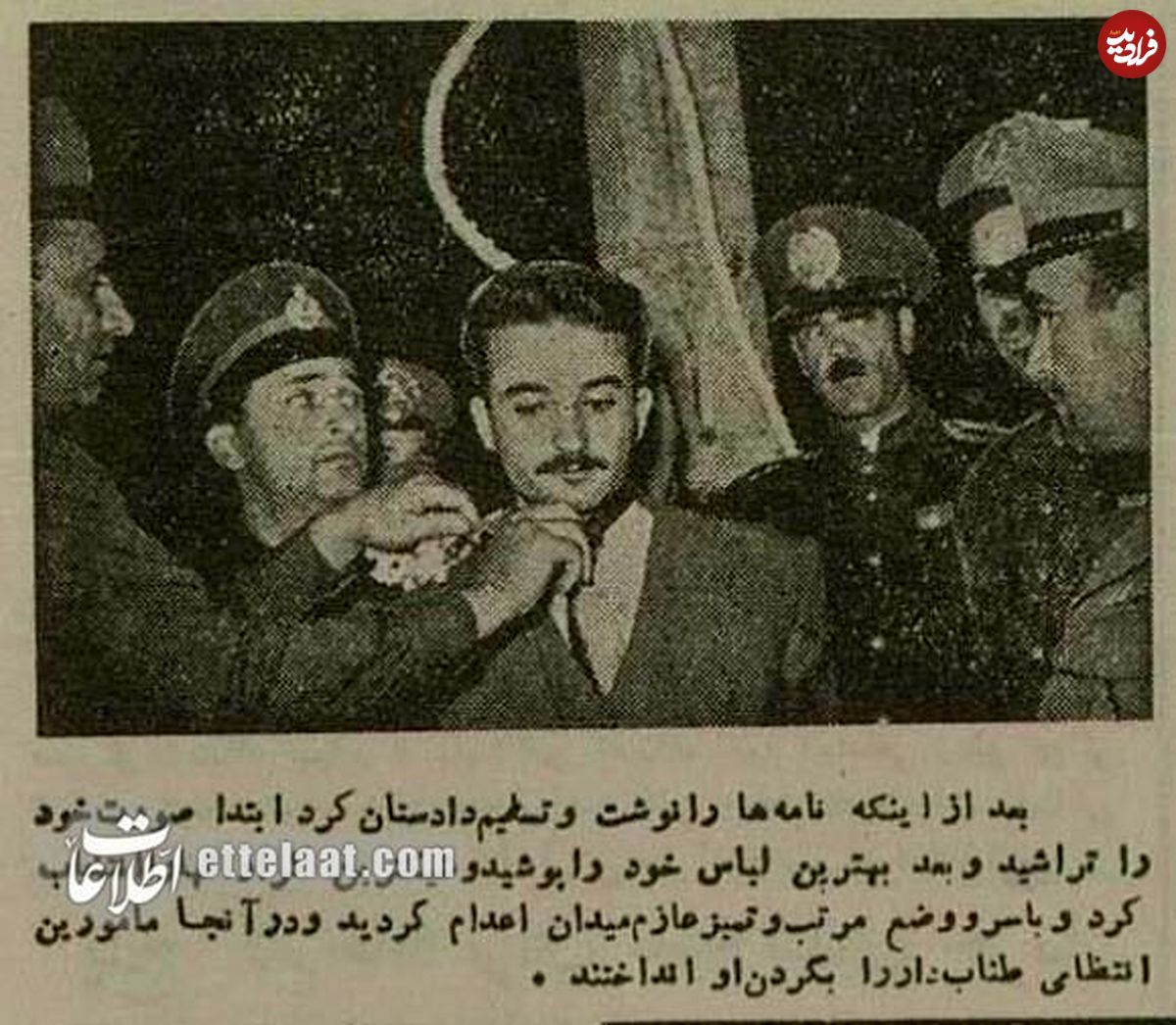 تصاویر| سفر به ایران قدیم؛ قاتل کرمانشاهی را با کت و کراوات دار زدند 
