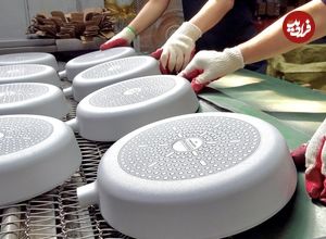 ببینید؛ مراحل تولید تابه های آلومینیومی در کارخانه ای در کره جنوبی