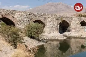 گذرگاه آجری روی رودخانه خروشان؛ شاهکار پل‌سازی قاجاری در پاکدشت