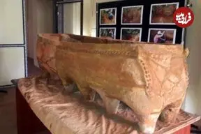 کشف تابوت 2300 سالۀ 12 پایه در هند