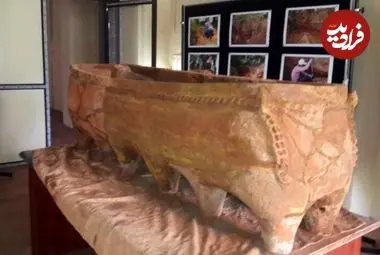 کشف تابوت 2300 سالۀ 12 پایه در هند