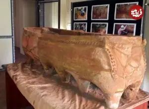 کشف تابوت 2300 سالۀ 12 پایه در هند