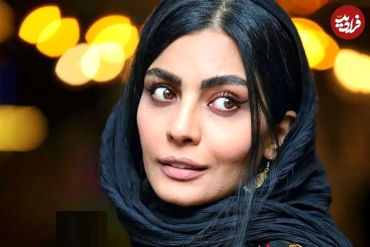 عکس تماشاییِ صحرا اسداللهی و رفیق صمیمی‌اش با چادر گل گلی