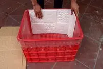 ببینید| مراحل ساخت یک گلدان زیبا با سیمان و سبد پلاستیکی میوه به روش استاد چینی