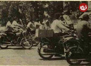عکس؛ سفر در زمان؛ ۴۰ سال پیش یک میلیون موتورسوار در تهران چه می‌کردند؟