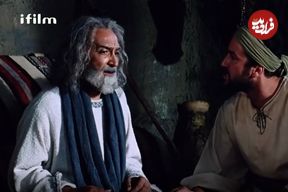 عکس| سفر در زمان؛ «یعقوب و زبولون» در پشت صحنه سریال یوسف پیامبر؛ سال 1386