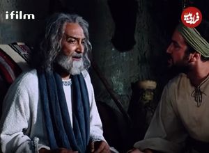 عکس| سفر در زمان؛ «یعقوب و زبولون» در پشت صحنه سریال یوسف پیامبر؛ سال 1386