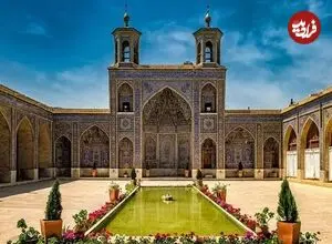 عکس| سفر زمان؛ تصویری از «مسجد نو شیراز» در دوران قاجار
