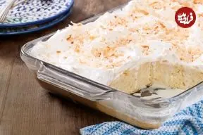 طرز تهیه دسر گل برفی؛ دسر مشهور ترکیه‌ای