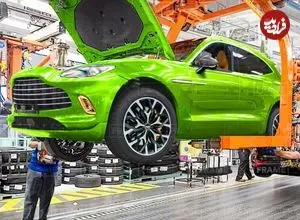 ببینید| نگاهی به مراحل تولید خودروی لوکس آستون مارتین DBX در ولز