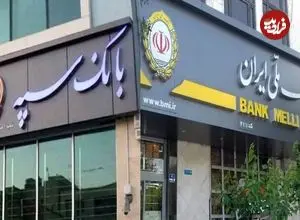 تداوم اختلال در سرویس‌های بانک سپه و ملی