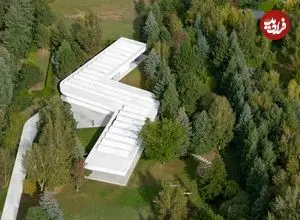 تصاویر| سقف زیگزاگی، سیرکولاسیون تمام شیشه‌ای؛ خانه‌ای بی‌همتا