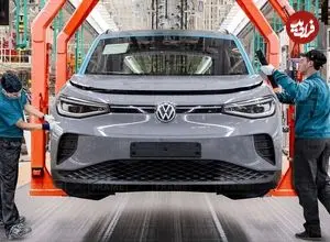 ببینید| صفر تا صد تولید خودروی برقی مدرن فولکس واگن ID.4 در آلمان