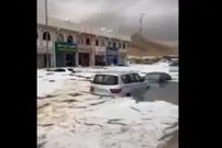 (ویدئو) وضعیت شهر العین امارات متحده عربی بعد از بارندگی