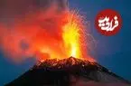 عکس| فوران خطرناک آتشفشان مراپی در اندونزی