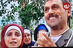 عکس| سفر زمان؛ «شیرین و غلام» در پشت‌صحنه سریال «پس از باران»