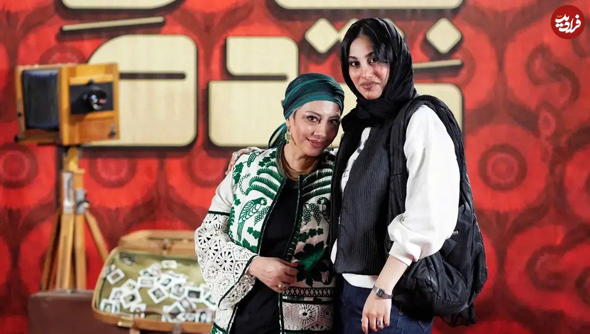 تصاویر؛ حضور مادر و دختری «زهرا داوودنژاد»؛ نمایش متفاوت‌ترین کت گلدوزی شده بازیگر زن 