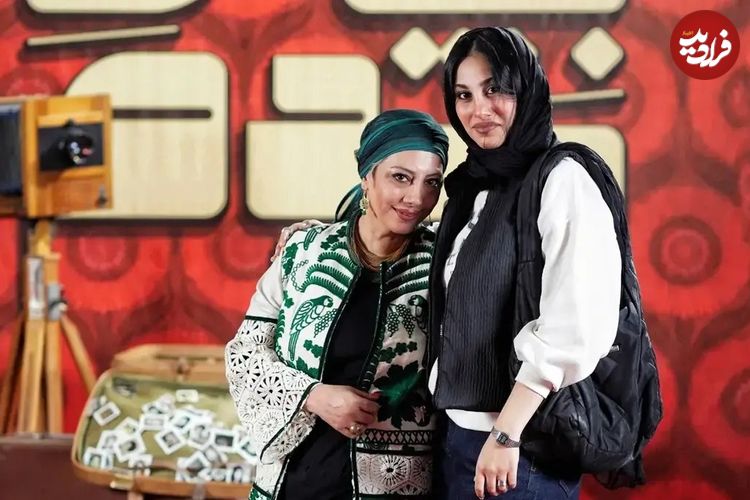 تصاویر؛ حضور مادر و دختری «زهرا داوودنژاد»؛ نمایش متفاوت‌ترین کت گلدوزی شده بازیگر زن 