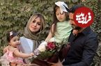 عکس؛ همسر شاهرخ استخری با انتشار عکس خانوادگی: «نذاریم حسرت شه»