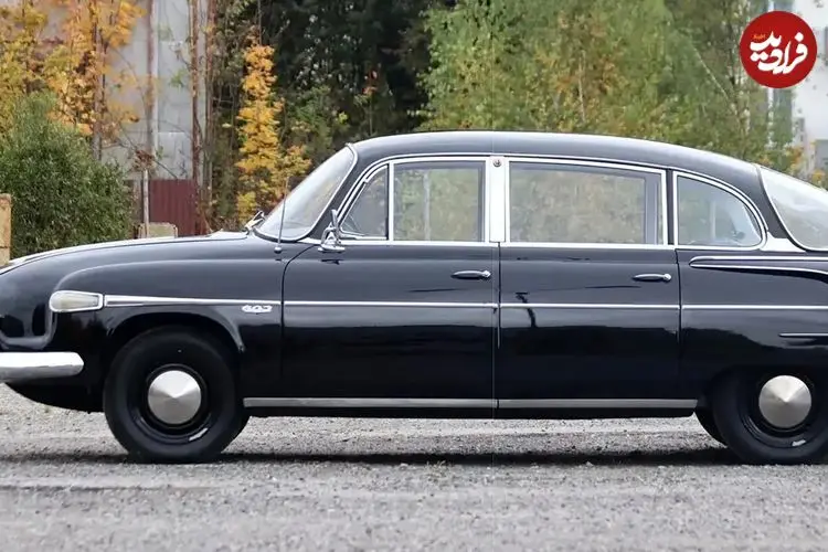 تصاویر| تاترا 2-603؛ یکی از عجیب ترین دماغه ها در صنعت خودرو؛ معروف به سفینه فضایی