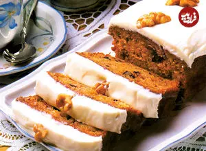 دستور پخت کیک هویج خانگی بدون فر + مواد لازم برای ۸ نفر
