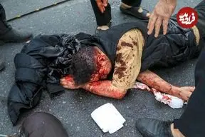 تصاویر دلخراش از حمله موشکی به اتوبان شهید باقری تهران