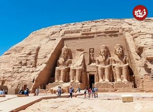 (عکس) بازگشت مجسمه سر فرعون به مصر