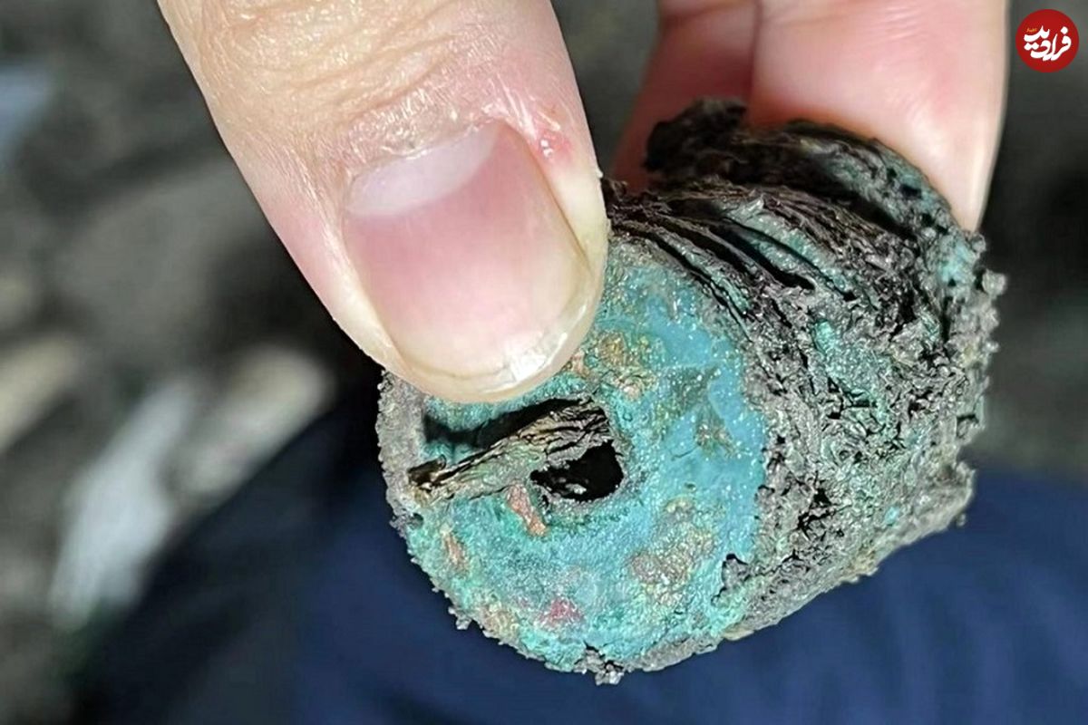 (تصاویر) کشف ۱.۵ تُن سکه‌ی باستانی عجیب در چین!