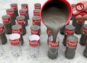 ببینید| نحوه ساخت یک گلدان ساده و ارزان با بطری نوشابه به روش یک استاد چینی