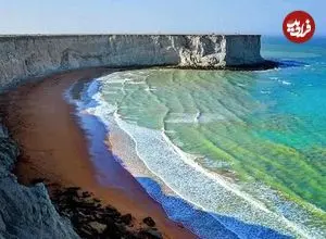 تصاویر| ساحل کمب چابهار ؛ تراس طبیعی رو به دریای عمان
