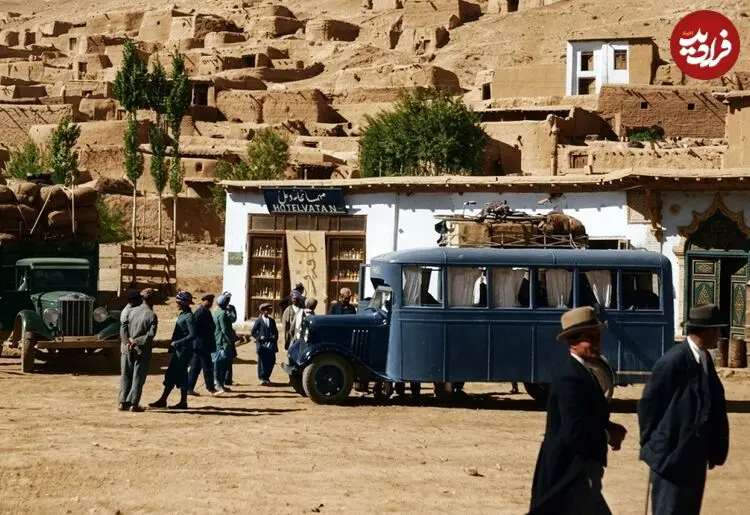 تصاویر| سفر به ایران 90 سال قبل؛ از «خر سواری زن سوییسی» تا «مینی‌بوس جاده شمال»