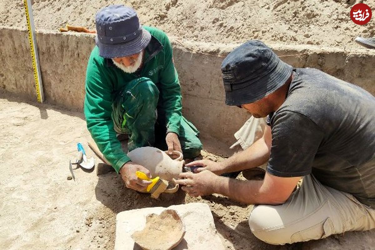 کوزۀ 2 هزارسالۀ «ساگکین خانم» در تاجیکستان کشف شد