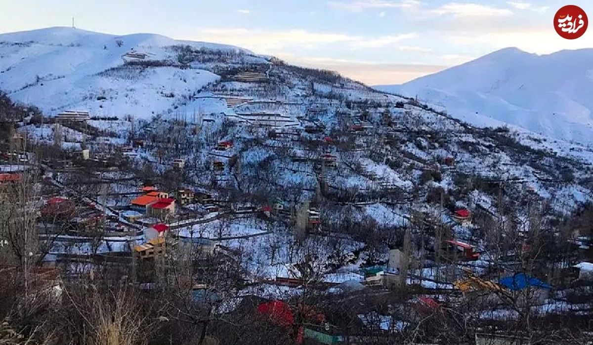 (عکس) سفر به تهران قدیم؛ جاده اوشان فشم زمستان سال 1357