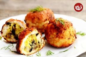 طرز تهیه کوکو سیب‌زمینی شکم‌پُر؛ مجلسی و خوشمزه