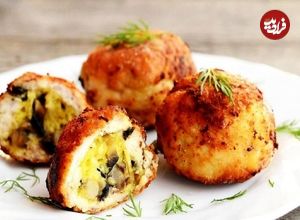 طرز تهیه کوکو سیب‌زمینی شکم‌پُر؛ مجلسی و خوشمزه