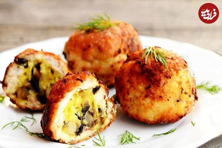 طرز تهیه کوکو سیب‌زمینی شکم‌پُر؛ مجلسی و خوشمزه
