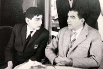 عکس؛ سفر در زمان؛ «اشرف در کنار برادر ناتنی اش غلامرضا پهلوی»؛ دهه 20