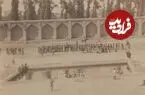 عکس| سفر زمان؛ صف‌های سربازان قاجاری در یک میدانگاه؛ 145 سال قبل